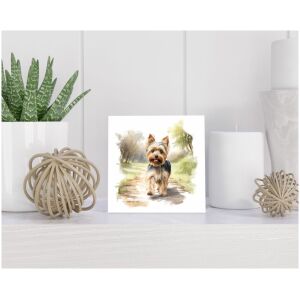 Tegel 15x15 cm Yorkshire Terrier