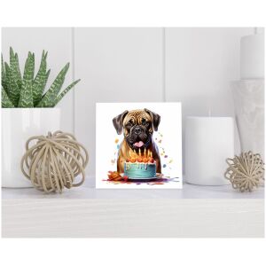 Tegel 15x15 cm Bullmastiff