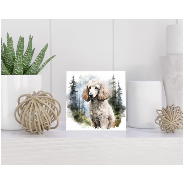 Tegel 15x15 cm Grote Poedel