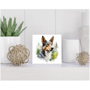 Tegel 15x15 cm Australische Kelpie