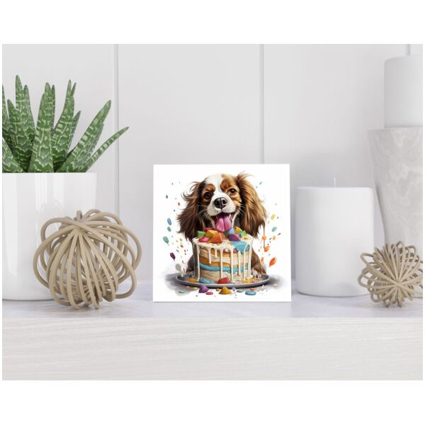 Tegel 15x15 cm King Charles Spaniël