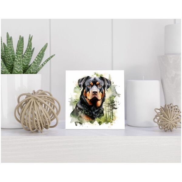 Tegel 15x15 cm Rottweiler