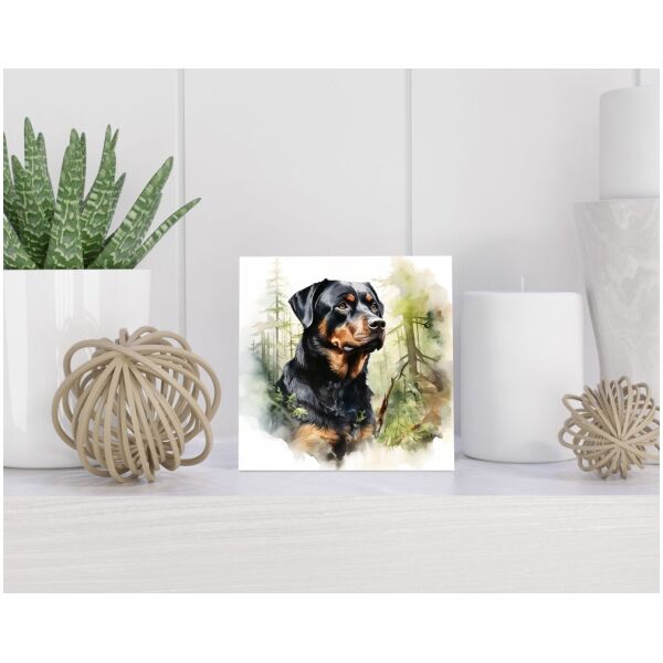 Tegel 15x15 cm Rottweiler