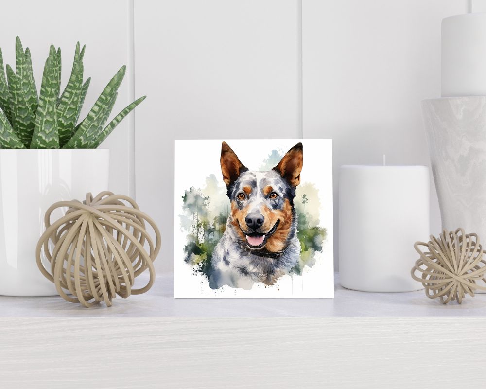 Tegel 15x15 cm Australische Kelpie