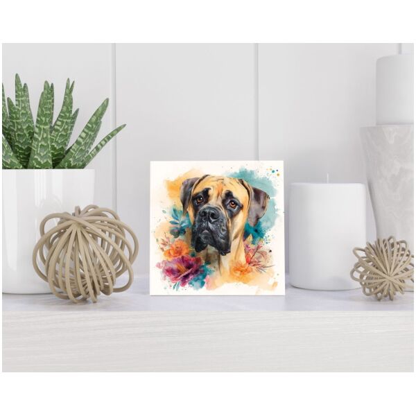 Tegel 15x15 cm Bullmastiff
