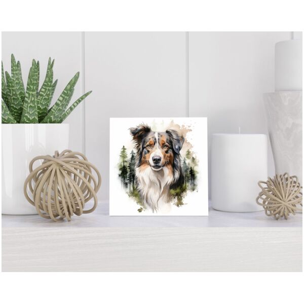 Tegel 15x15 cm Australische Stumpy Tail Cattle Dog