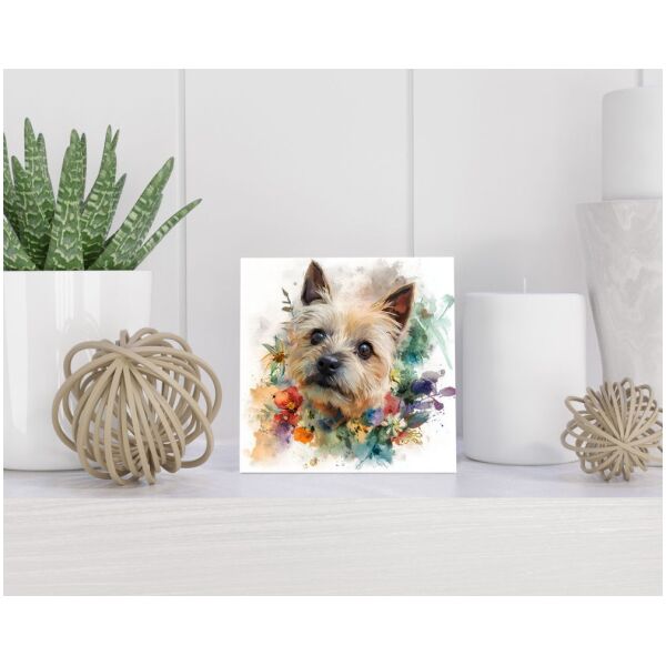 Tegel 15x15 cm Cairn Terriër