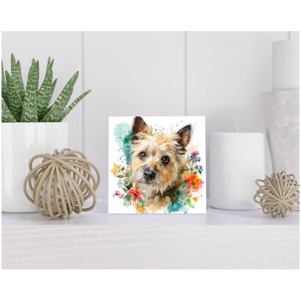 Tegel 15x15 cm Cairn Terriër