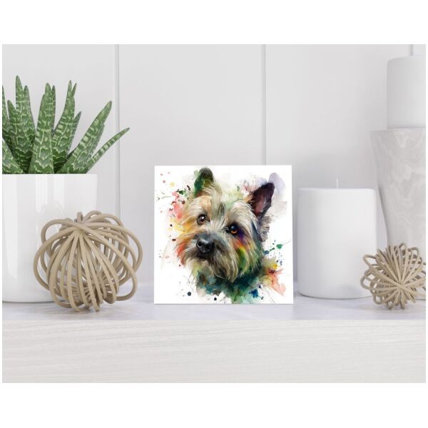 Tegel 15x15 cm Cairn Terriër