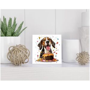 Tegel 15x15 cm Coonhound
