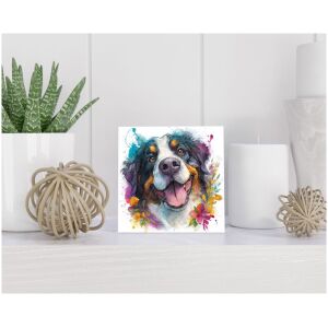 Tegel 15x15 cm Berner Sennenhond