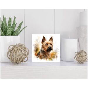 Tegel 15x15 cm Oostenrijkse Zwarte en Rosse Brak