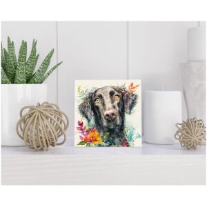 Tegel 15x15 cm Curly-Coated Retriever