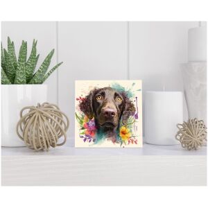 Tegel 15x15 cm Curly-Coated Retriever