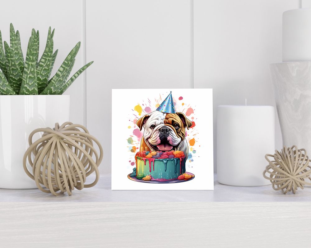 Tegel 15x15 cm Engelse Bulldog