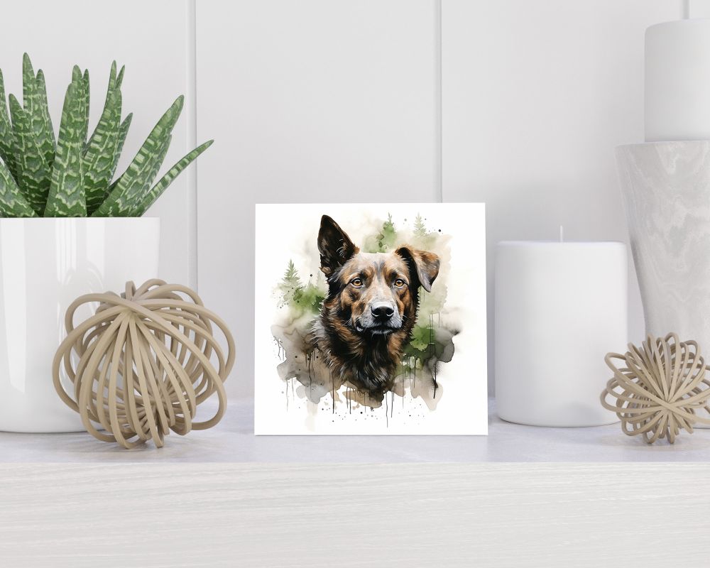Tegel 15x15 cm Basenji