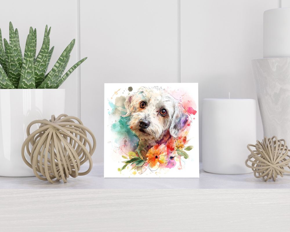 Tegel 15X15 Cm Met Dalmatiër Cadeau Decoratie | Tegeltjes Met Tekst | Tegeltjes Met Spreuken | Collega | Oma | Opa | Pensioen | Mama | Papa | Vriend Tegel 15x15 cm Dalmatiër