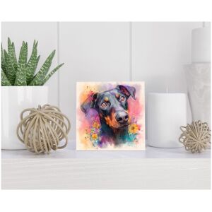 Tegel 15x15 cm Dobermann