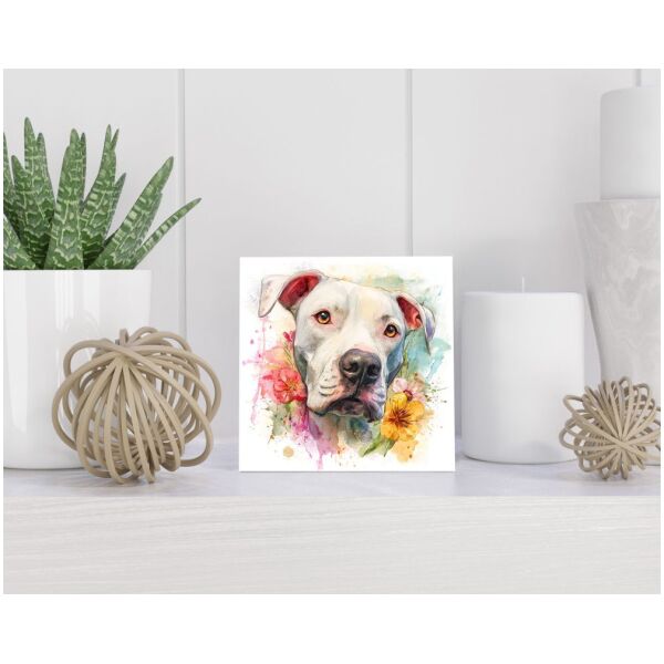 Tegel 15x15 cm Dogo Argentino