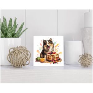 Tegel 15x15 cm Finse Lappenhond