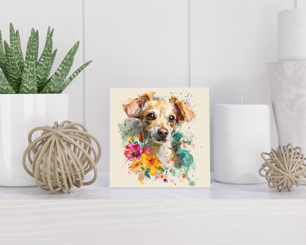 Tegel 15X15 Cm Met Drever Cadeau Decoratie | Tegeltjes Met Tekst | Tegeltjes Met Spreuken | Collega | Oma | Opa | Pensioen | Mama | Papa | Vriend Tegel 15x15 cm Drever