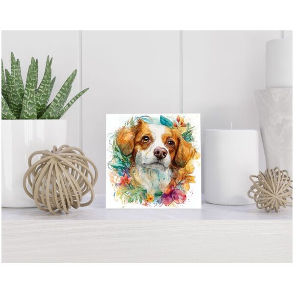 Tegel 15x15 cm Kooikerhondje