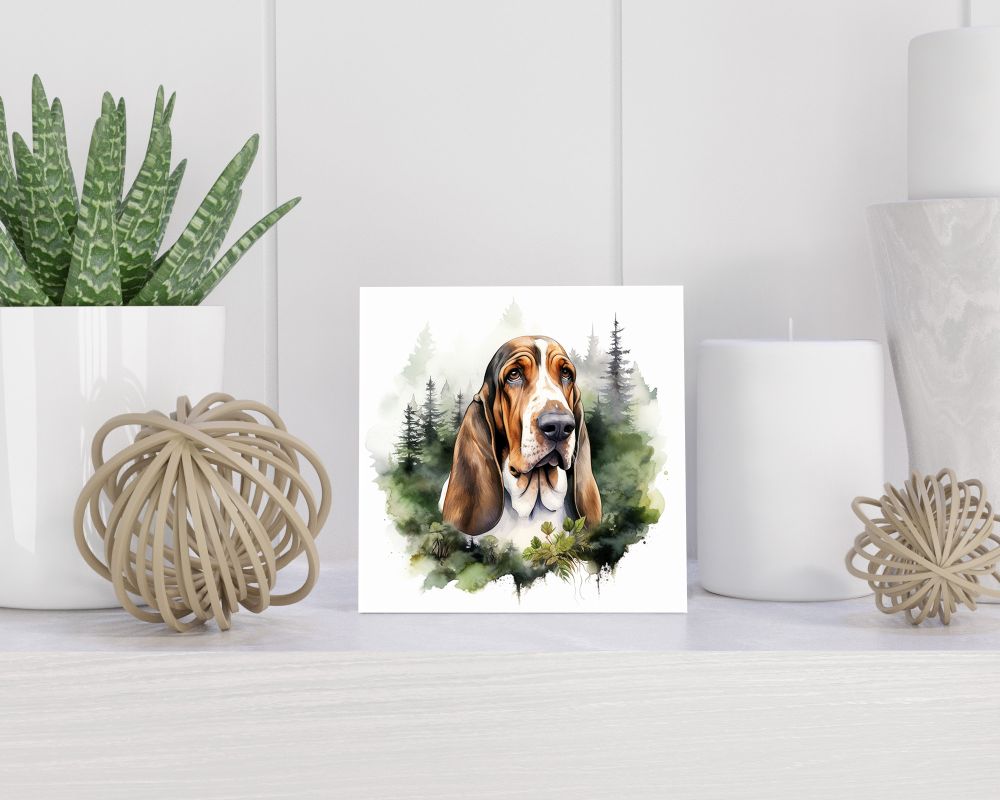Tegel 15X15 Cm Met Beagle Cadeau Decoratie | Tegeltjes Met Tekst | Tegeltjes Met Spreuken | Collega | Oma | Opa | Pensioen | Mama | Papa | Vriend Tegel 15x15 cm Beagle