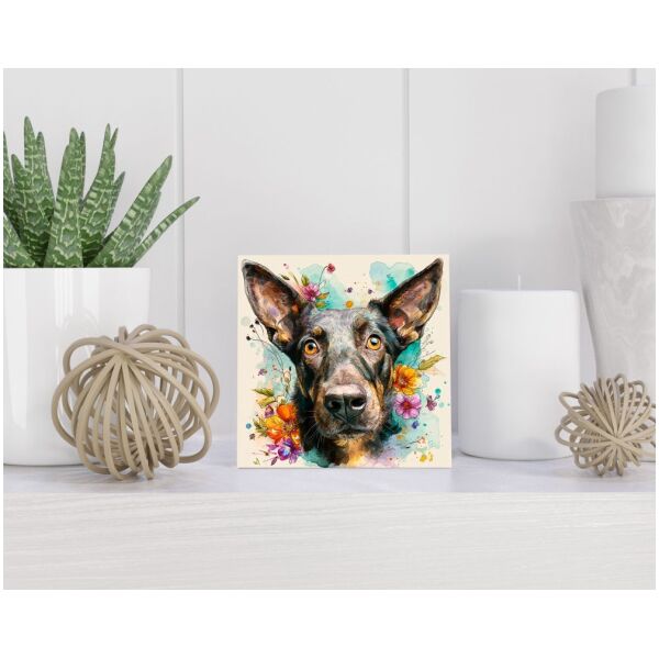 Tegel 15x15 cm Hollandse Herder