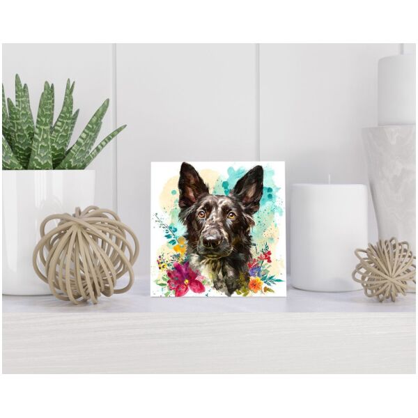 Tegel 15x15 cm Hollandse Herder