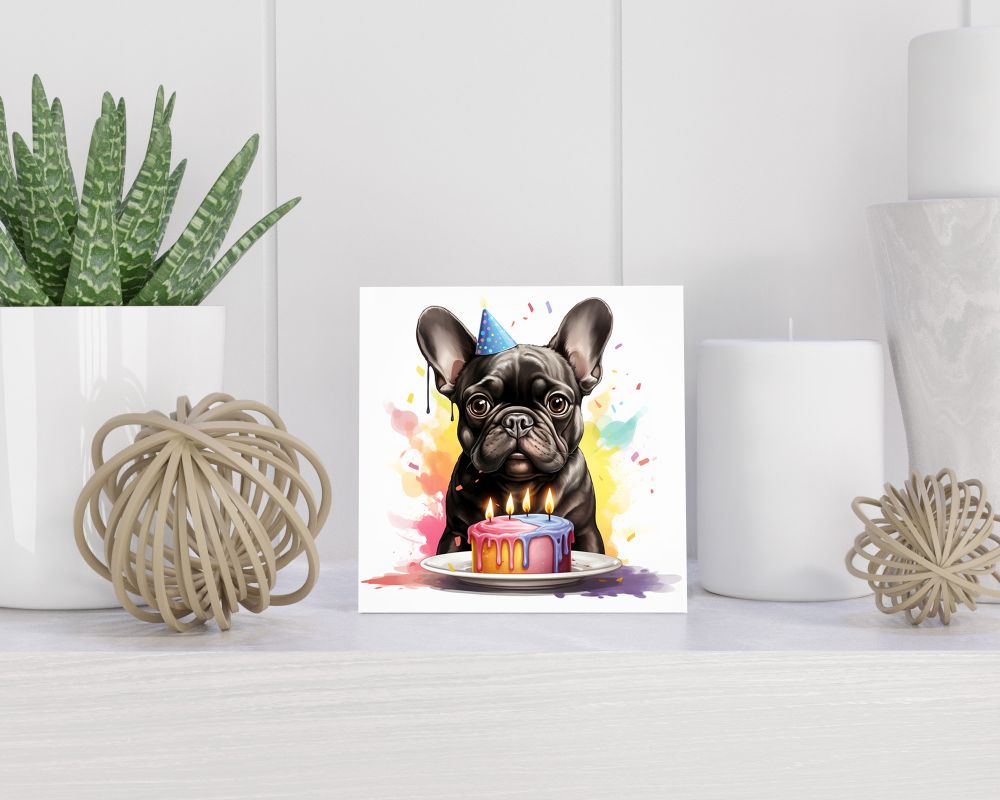 Tegel 15x15 cm Franse Bulldog