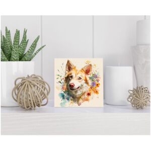 Tegel 15x15 cm Oost-Siberische Laika