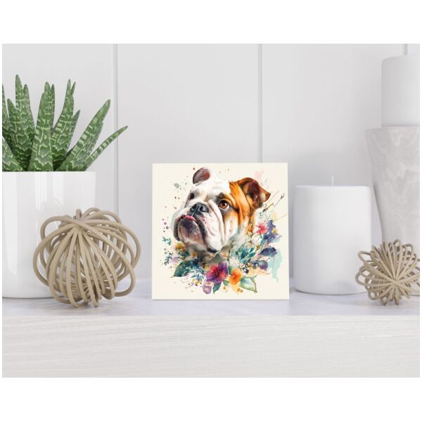 Tegel 15x15 cm Engelse Bulldog