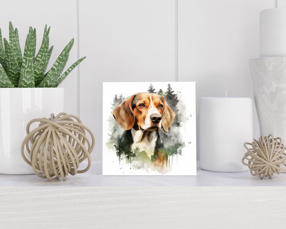 Tegel 15X15 Cm Met Bearded Collie Cadeau Decoratie | Tegeltjes Met Tekst | Tegeltjes Met Spreuken | Collega | Oma | Opa | Pensioen | Mama | Papa | Vriend Tegel 15x15 cm Bearded Collie