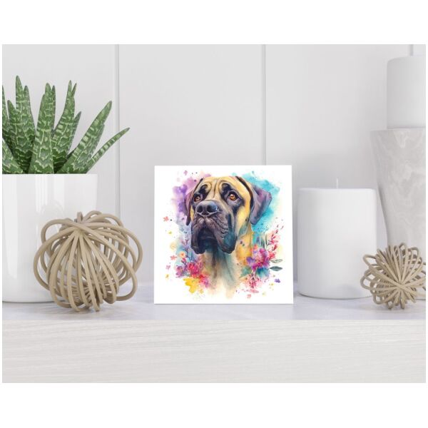 Tegel 15x15 cm Engelse Mastiff