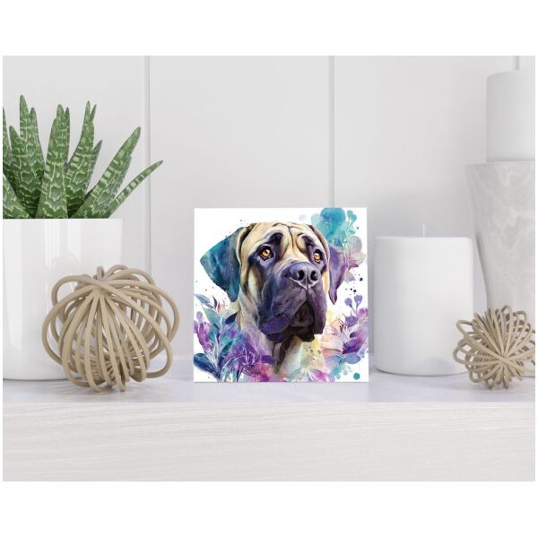 Tegel 15x15 cm Engelse Mastiff