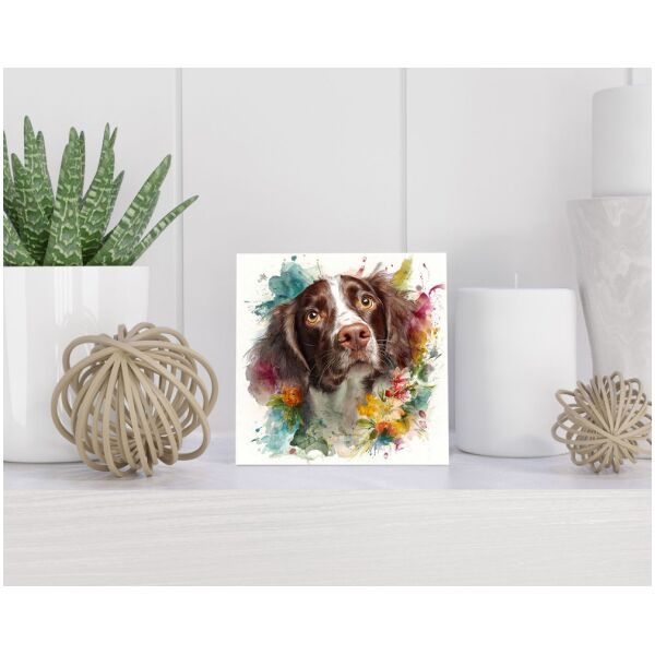 Tegel 15x15 cm Engelse Springer Spaniël