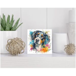 Tegel 15x15 cm Entlebucher Sennenhond