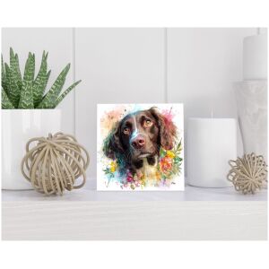 Tegel 15x15 cm Field Spaniël