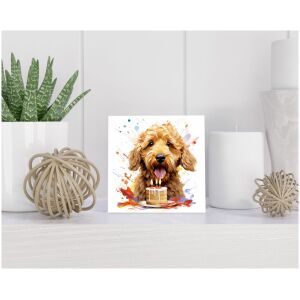 Tegel 15x15 cm Goldendoodle