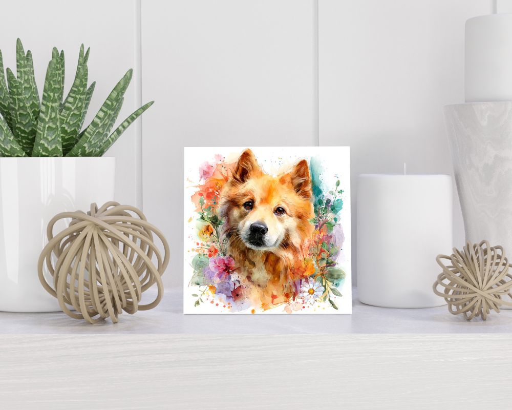 Tegel 15X15 Cm Met Finse Spits Cadeau Decoratie | Tegeltjes Met Tekst | Tegeltjes Met Spreuken | Collega | Oma | Opa | Pensioen | Mama | Papa | Vriend Tegel 15x15 cm Finse Spits