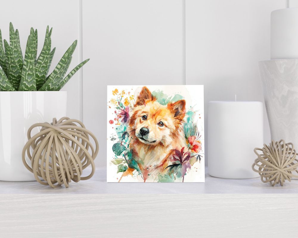 Tegel 15X15 Cm Met Finse Spits Cadeau Decoratie | Tegeltjes Met Tekst | Tegeltjes Met Spreuken | Collega | Oma | Opa | Pensioen | Mama | Papa | Vriend Tegel 15x15 cm Finse Spits