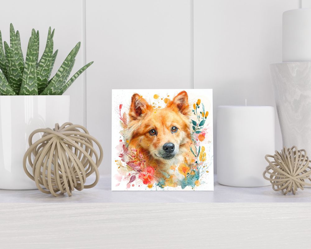 Tegel 15X15 Cm Met Finse Spits Cadeau Decoratie | Tegeltjes Met Tekst | Tegeltjes Met Spreuken | Collega | Oma | Opa | Pensioen | Mama | Papa | Vriend Tegel 15x15 cm Finse Spits