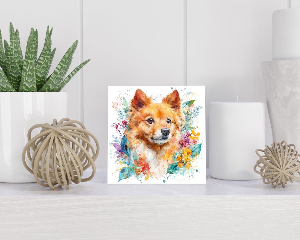 Tegel 15X15 Cm Met Finse Spits Cadeau Decoratie | Tegeltjes Met Tekst | Tegeltjes Met Spreuken | Collega | Oma | Opa | Pensioen | Mama | Papa | Vriend Tegel 15x15 cm Finse Spits