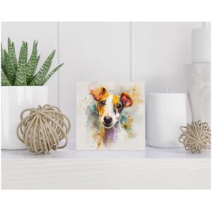 Tegel 15x15 cm Fox Terrier