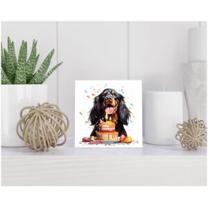 Tegel 15x15 cm Gordon Setter