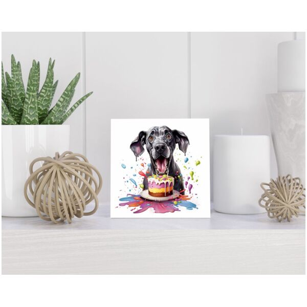 Tegel 15x15 cm Deense Dog