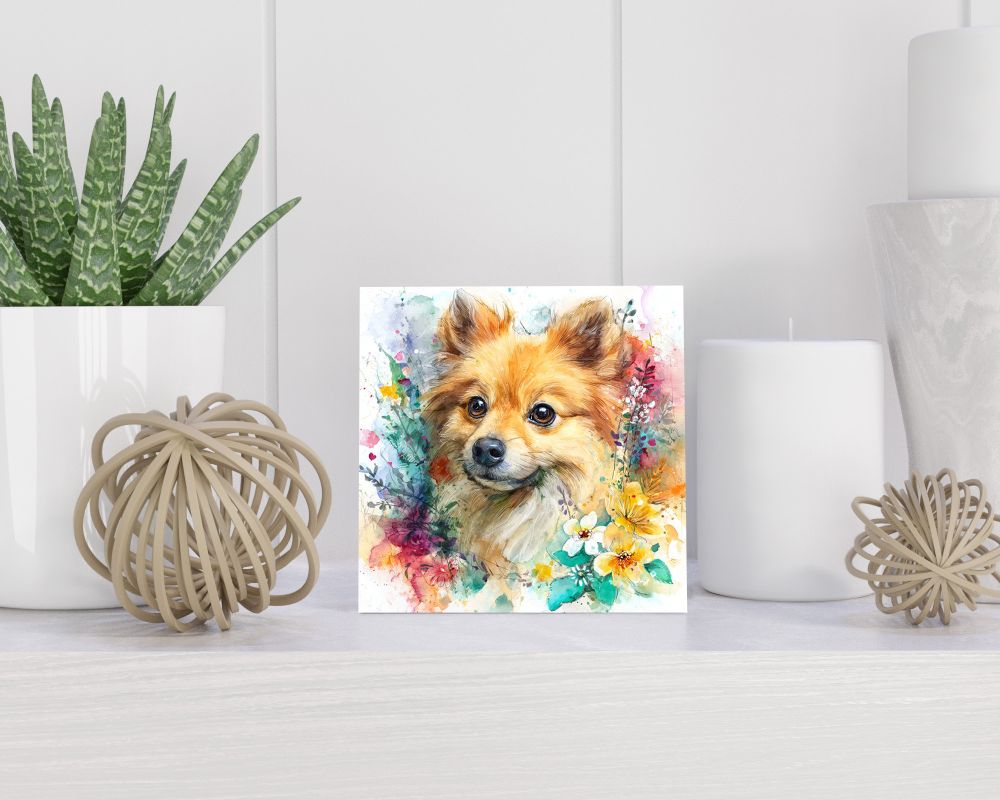 Tegel 15X15 Cm Met Duitse Spits (Middel) Cadeau Decoratie | Tegeltjes Met Tekst | Tegeltjes Met Spreuken | Collega | Oma | Opa | Pensioen | Mama | Papa | Vriend Tegel 15x15 cm Duitse Spits (Middel)