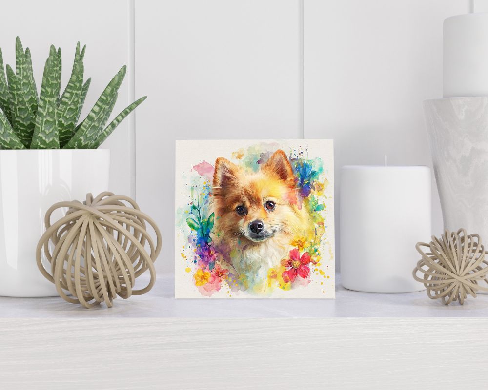 Tegel 15X15 Cm Met Duitse Spits (Middel) Cadeau Decoratie | Tegeltjes Met Tekst | Tegeltjes Met Spreuken | Collega | Oma | Opa | Pensioen | Mama | Papa | Vriend Tegel 15x15 cm Duitse Spits (Middel)