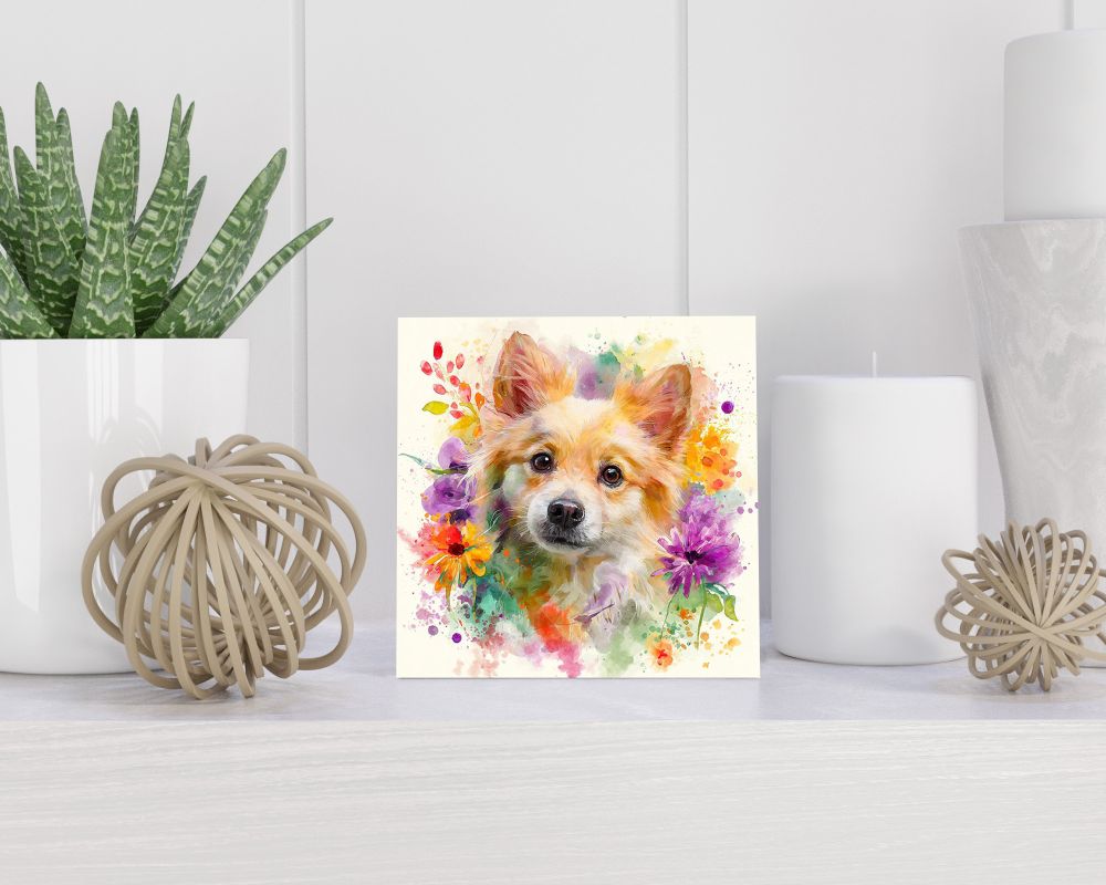 Tegel 15X15 Cm Met Duitse Spits (Middel) Cadeau Decoratie | Tegeltjes Met Tekst | Tegeltjes Met Spreuken | Collega | Oma | Opa | Pensioen | Mama | Papa | Vriend Tegel 15x15 cm Duitse Spits (Middel)