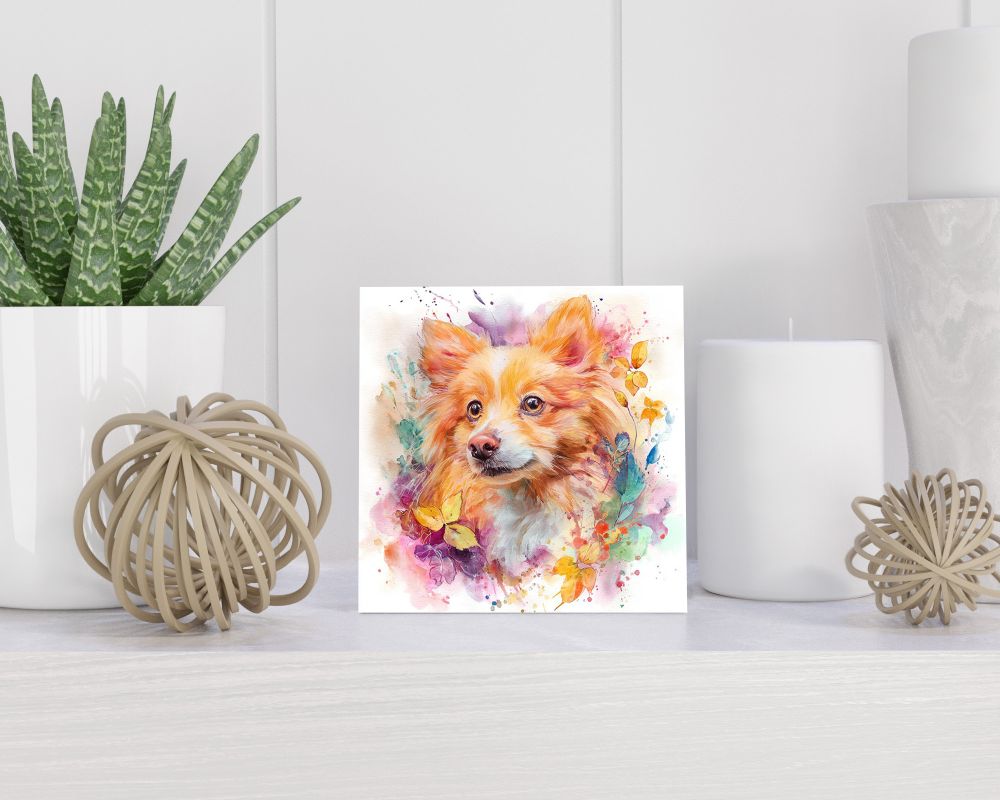Tegel 15X15 Cm Met Grote Spits Cadeau Decoratie | Tegeltjes Met Tekst | Tegeltjes Met Spreuken | Collega | Oma | Opa | Pensioen | Mama | Papa | Vriend Tegel 15x15 cm Grote Spits